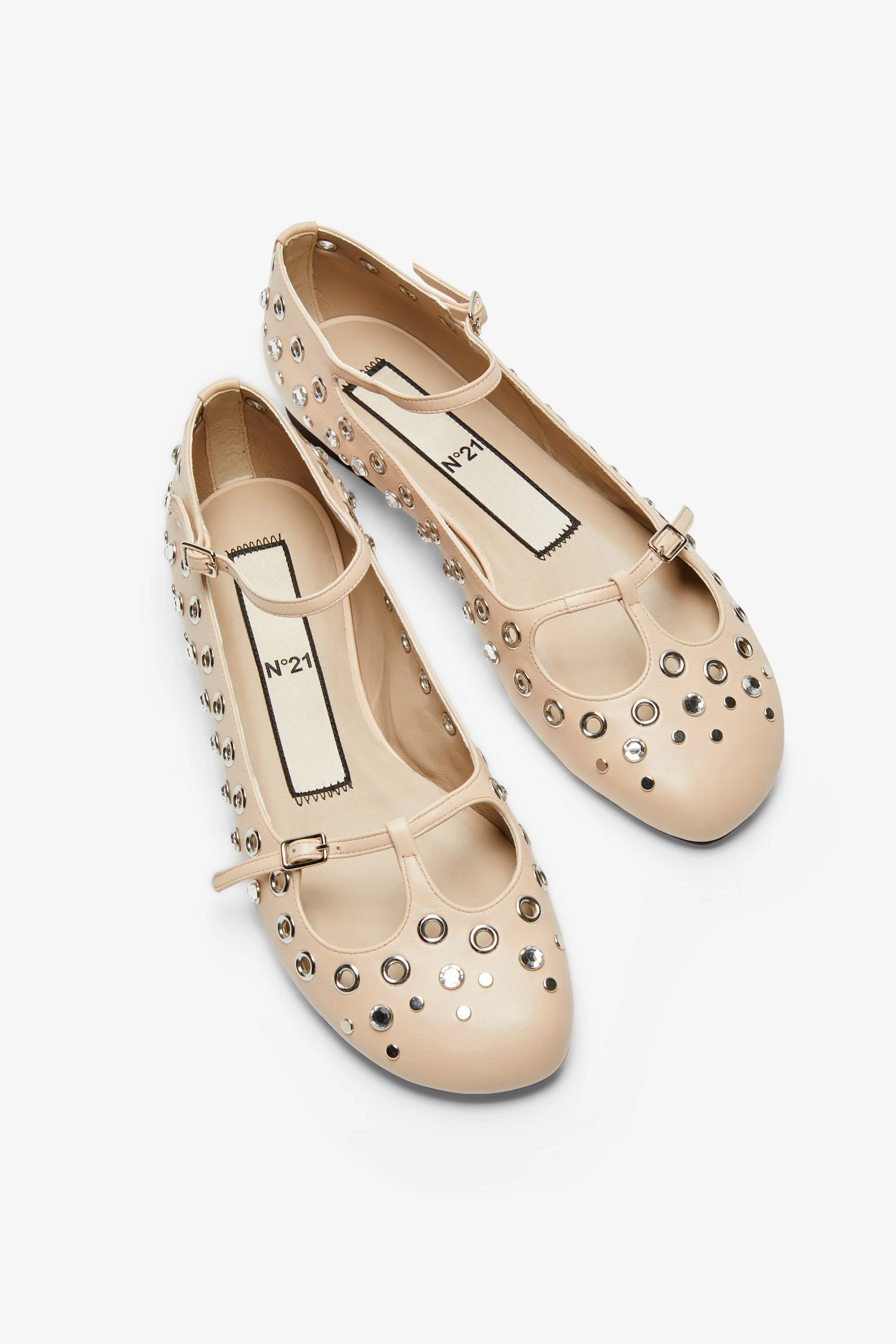 Ballerine punta tonda con borchie - Image 5