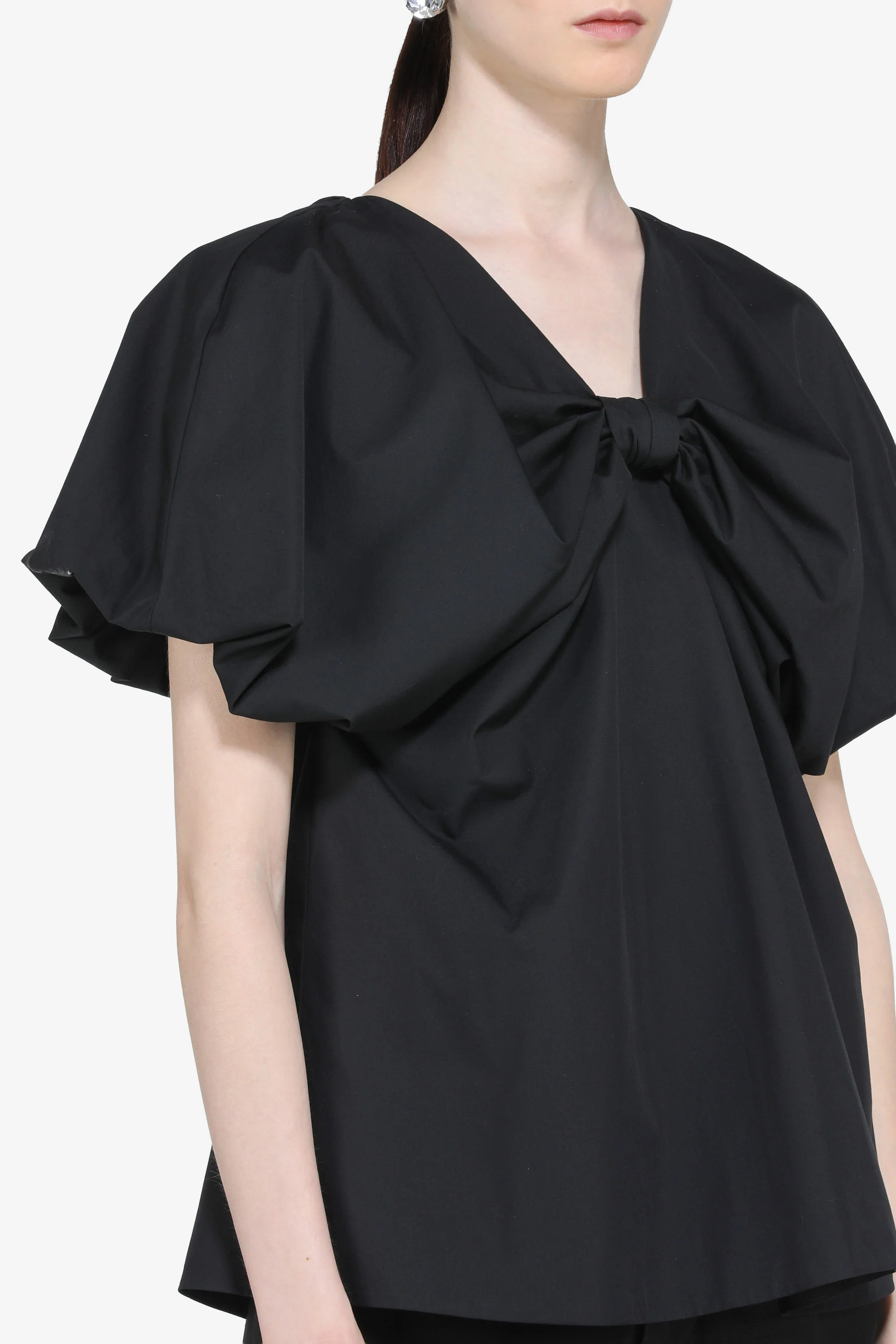 Blusa con maniche corte a sbuffo - Image 5