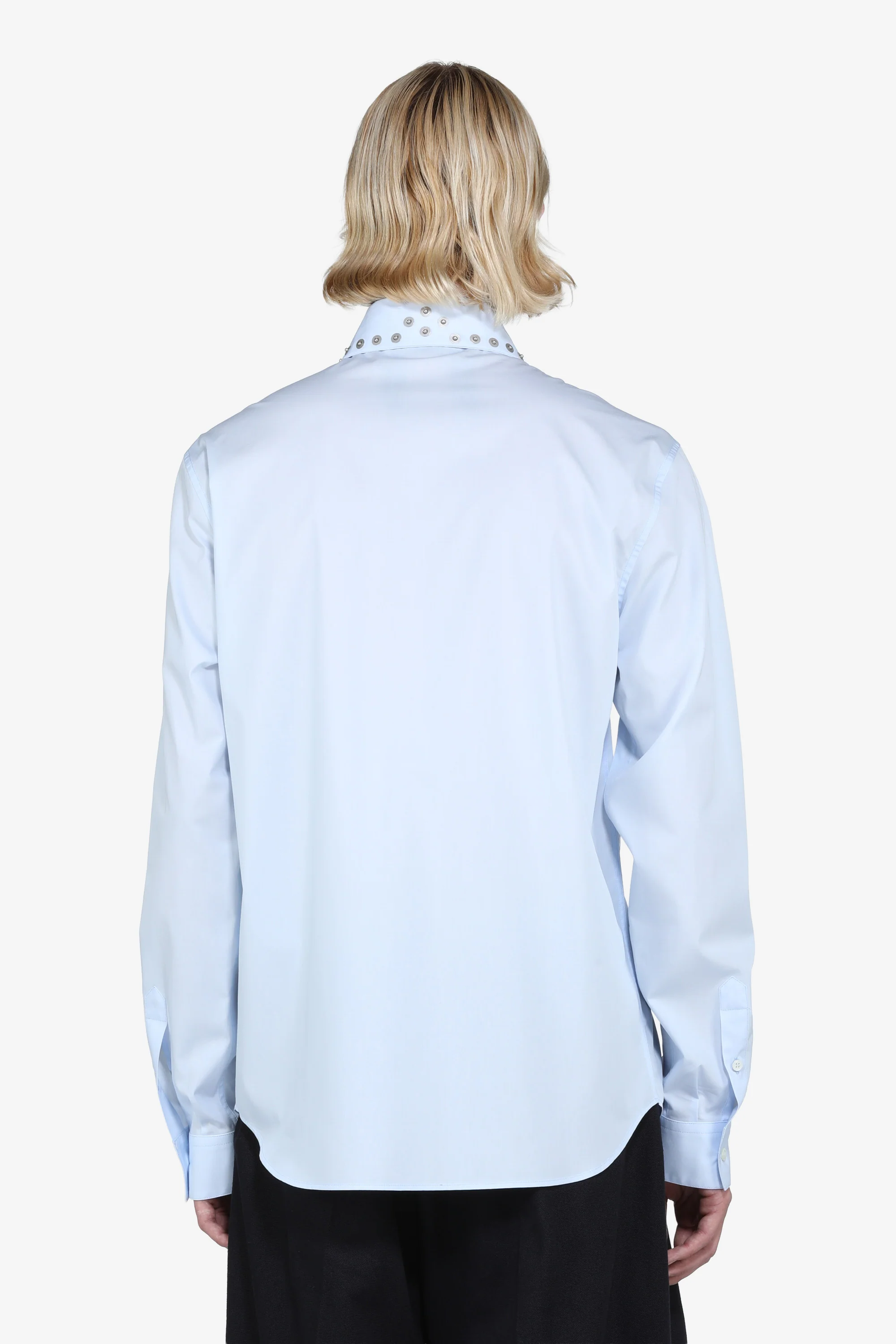 Camicia con borchie sul colletto - Image 3