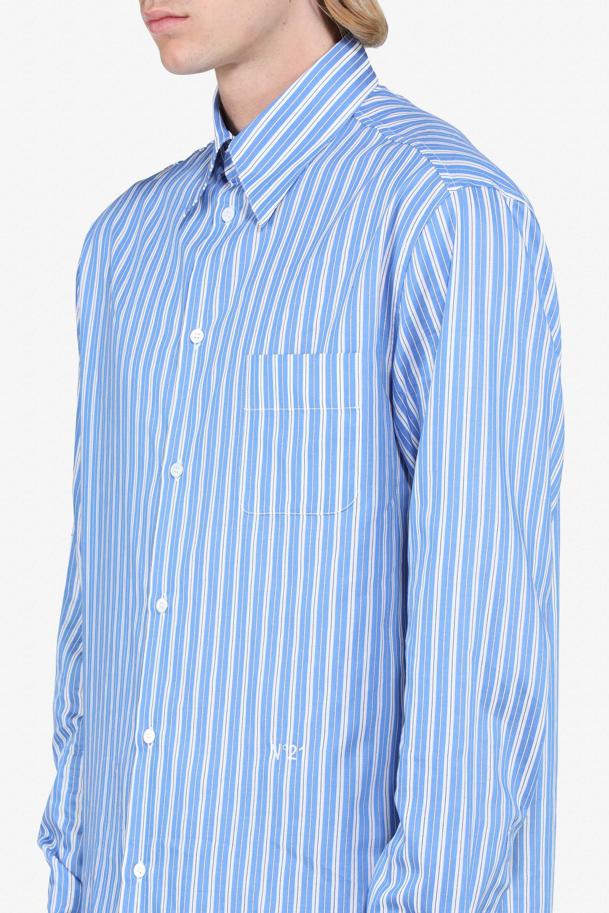 Camicia maniche lunghe a righe - Image 5
