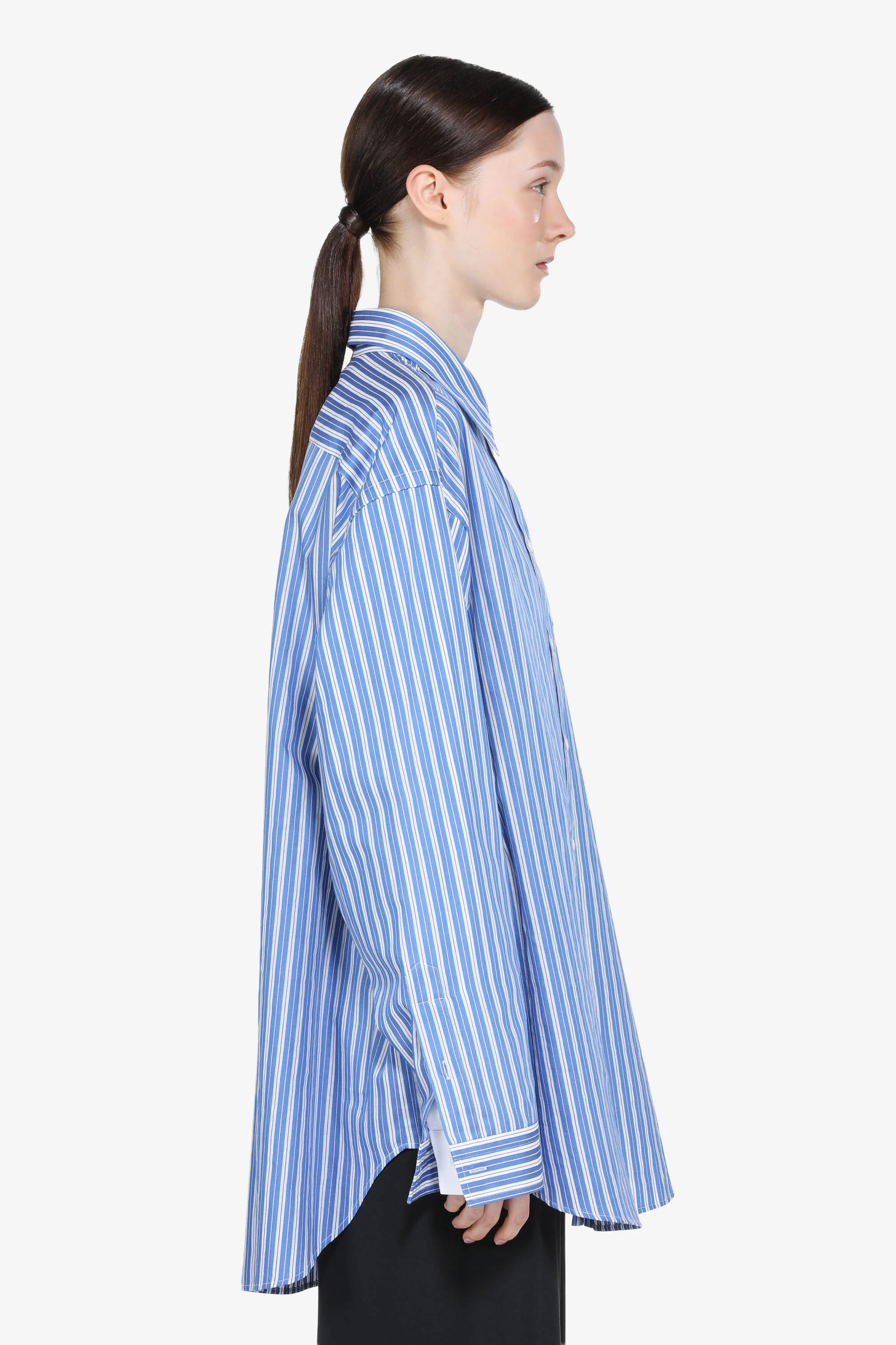 Camicia over a righe - Image 4