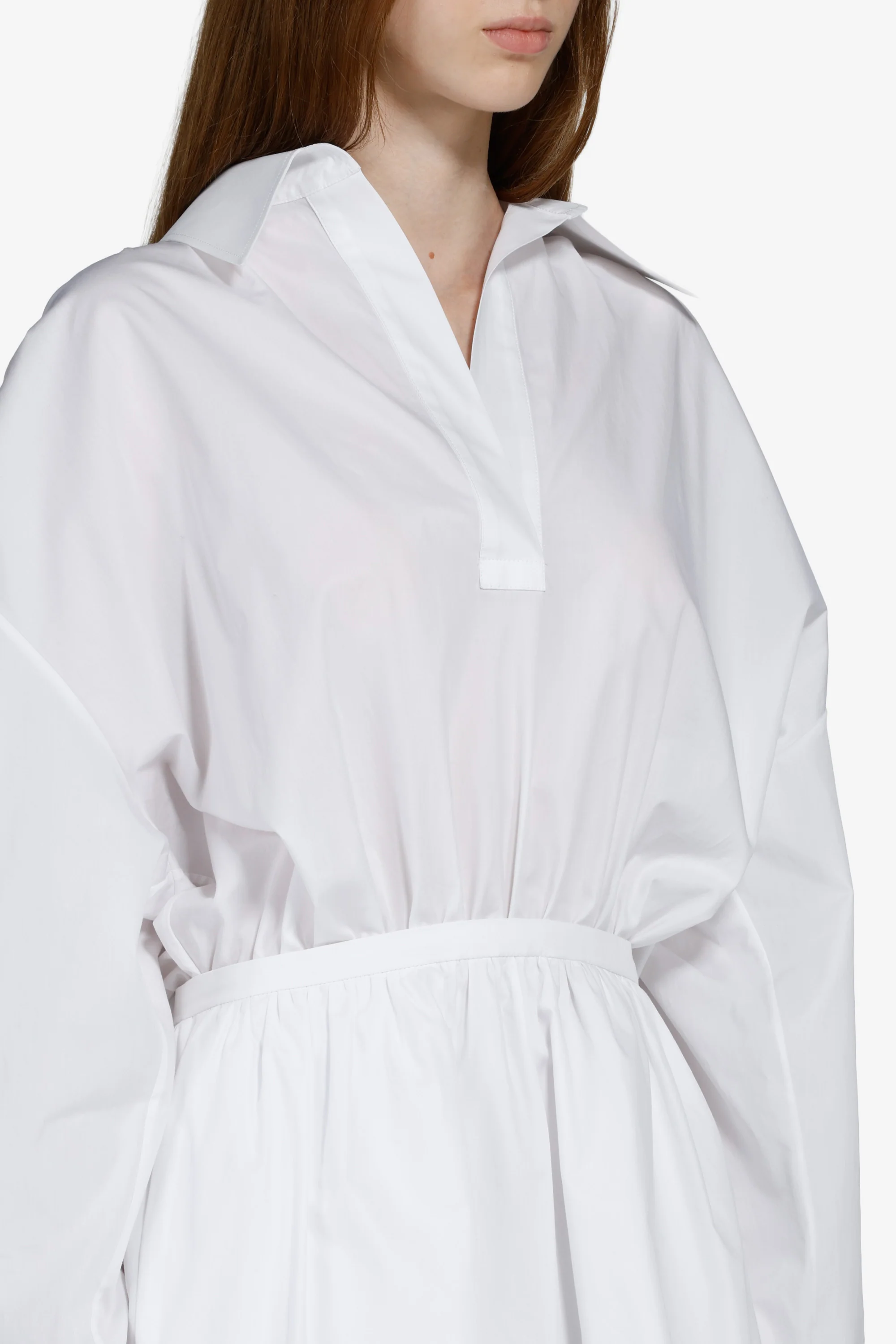 Camicia vestito con elastico in vita - Image 4