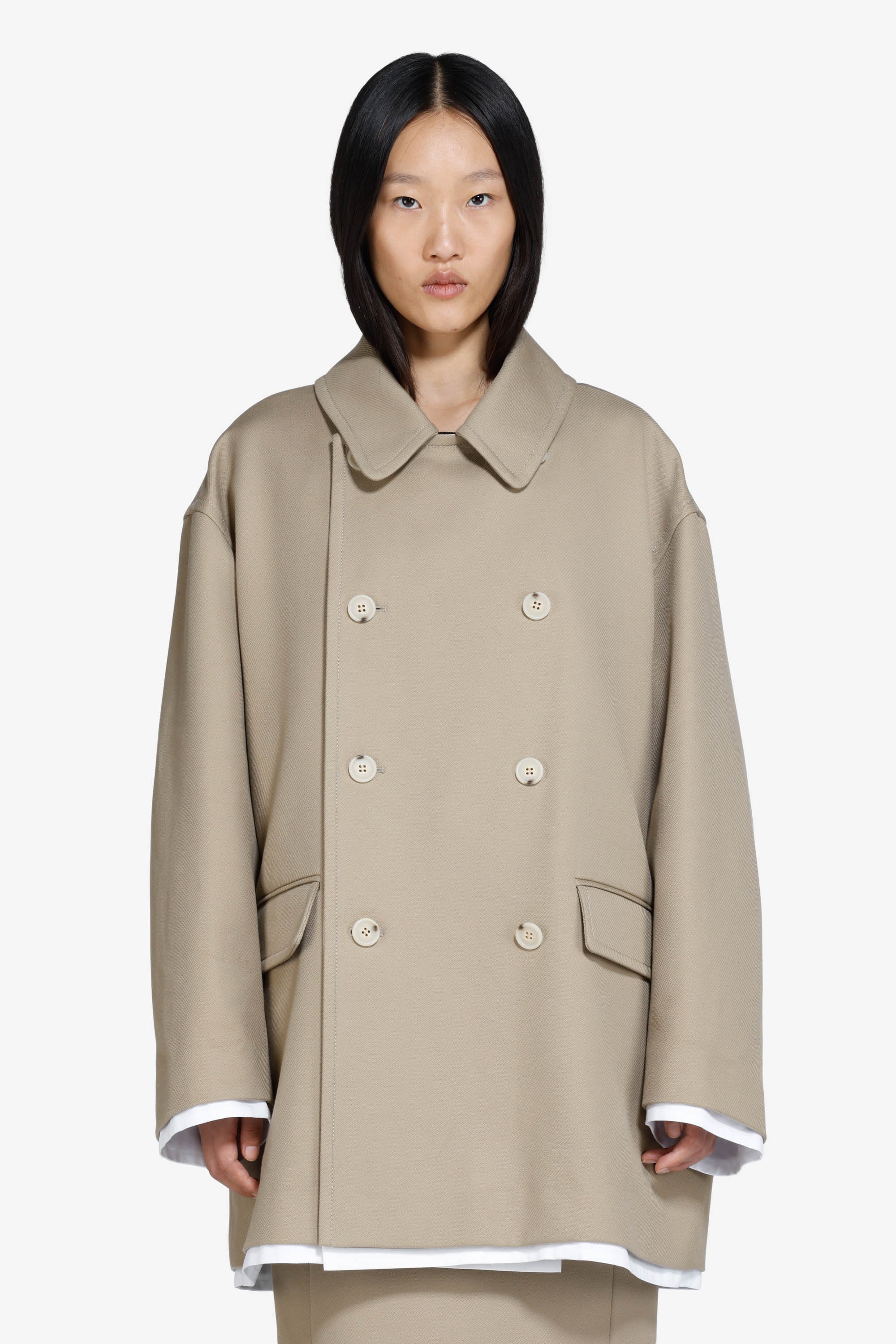 Cappotto doppiopetto corto - Image 2