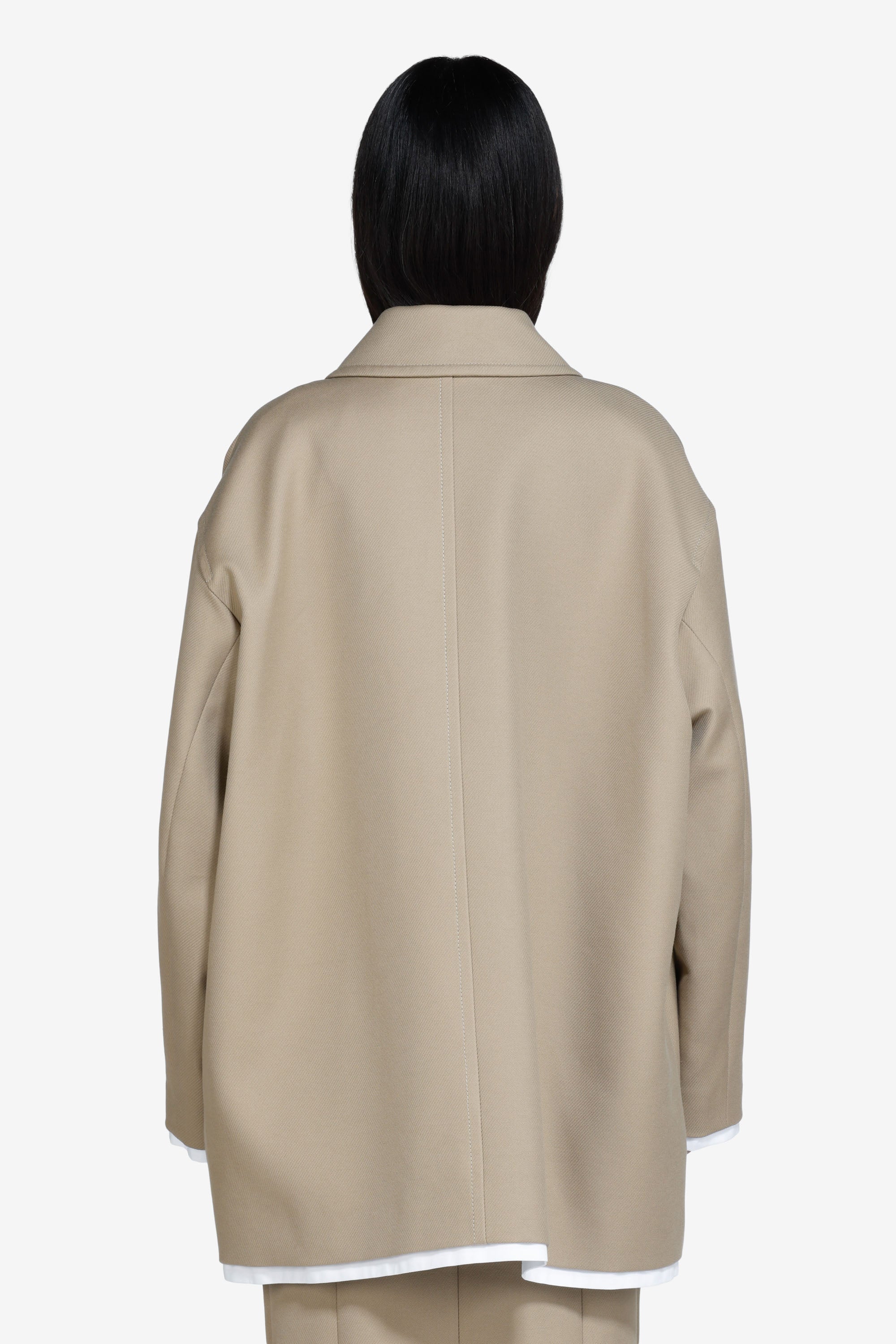 Cappotto doppiopetto corto - Image 3