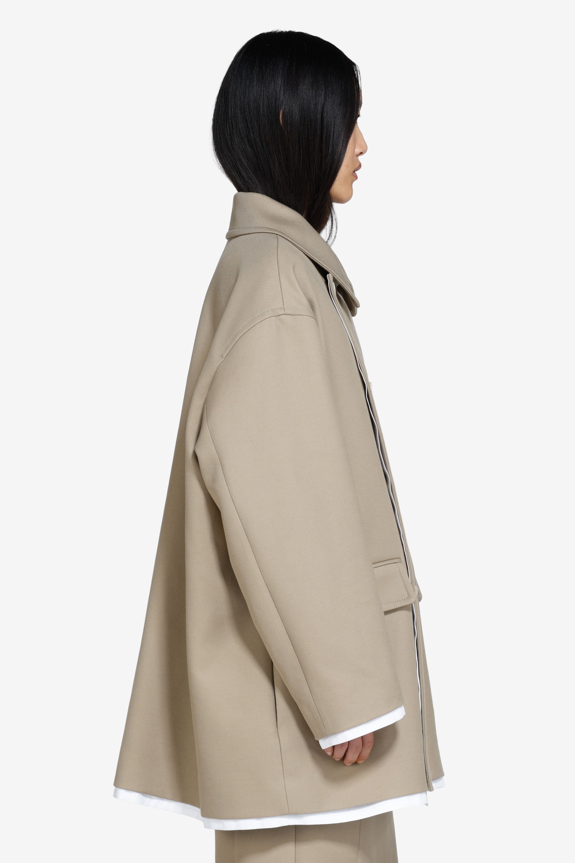Cappotto doppiopetto corto - Image 4