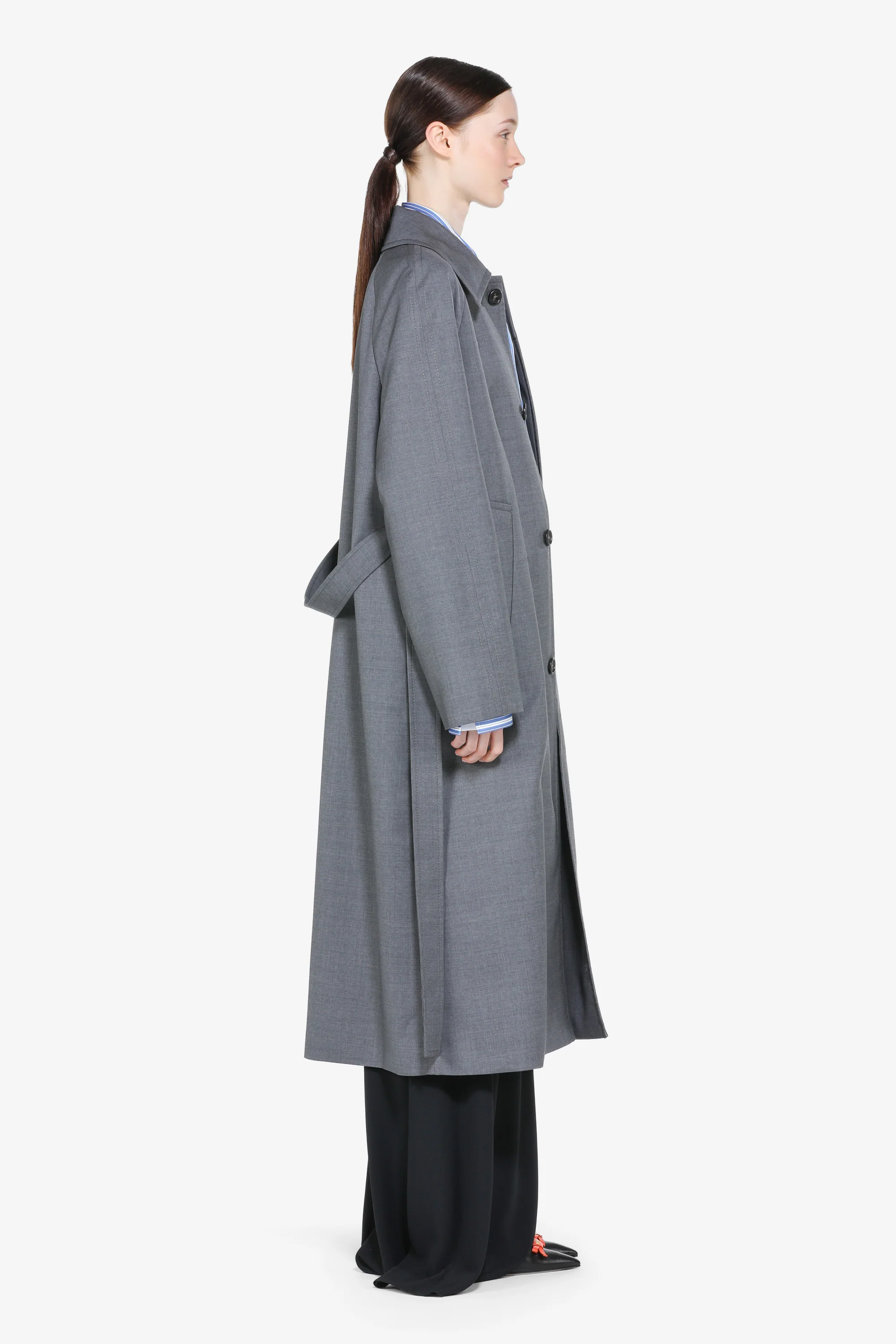 Cappotto lungo monopetto - Image 3