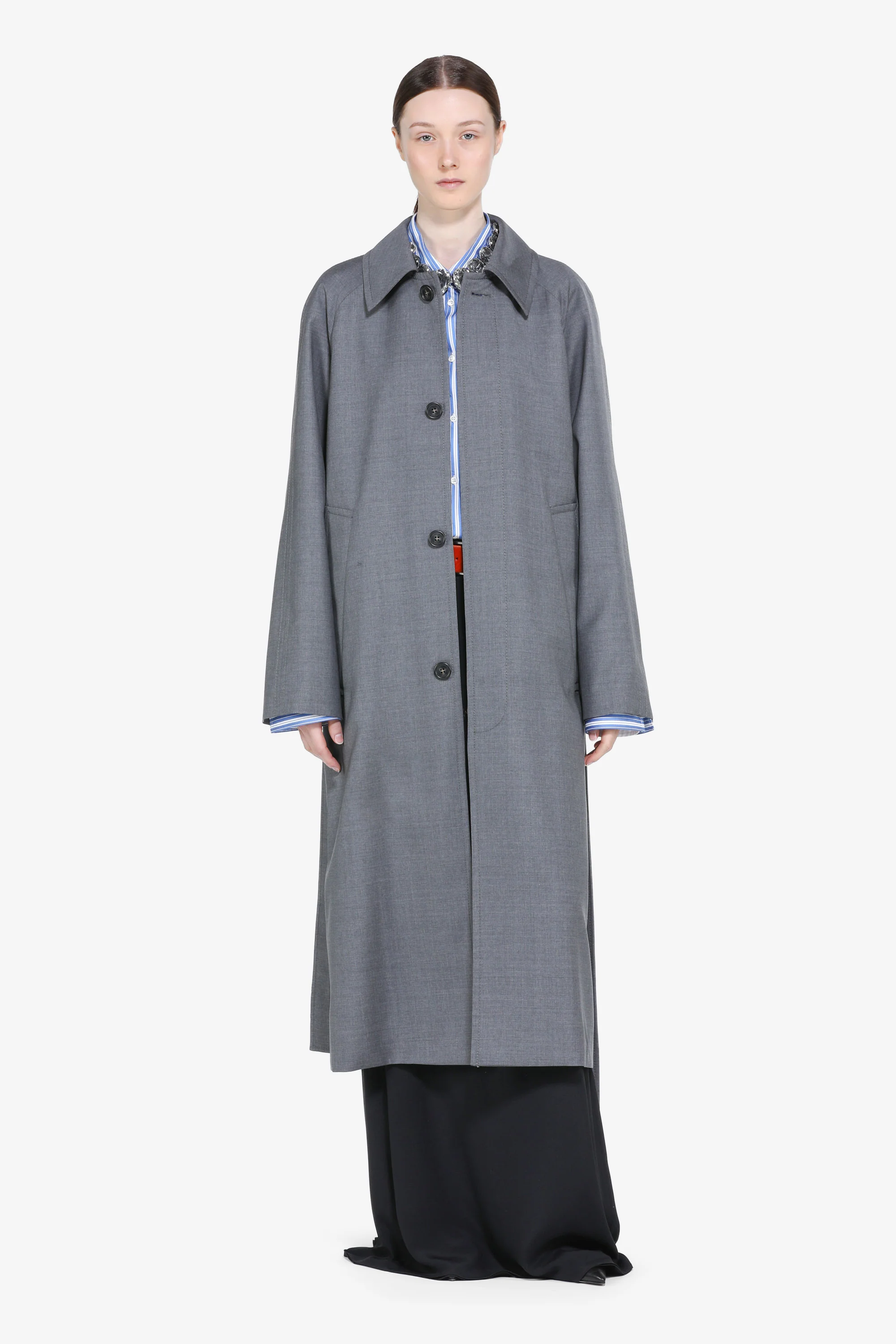 Cappotto lungo monopetto - Image 4