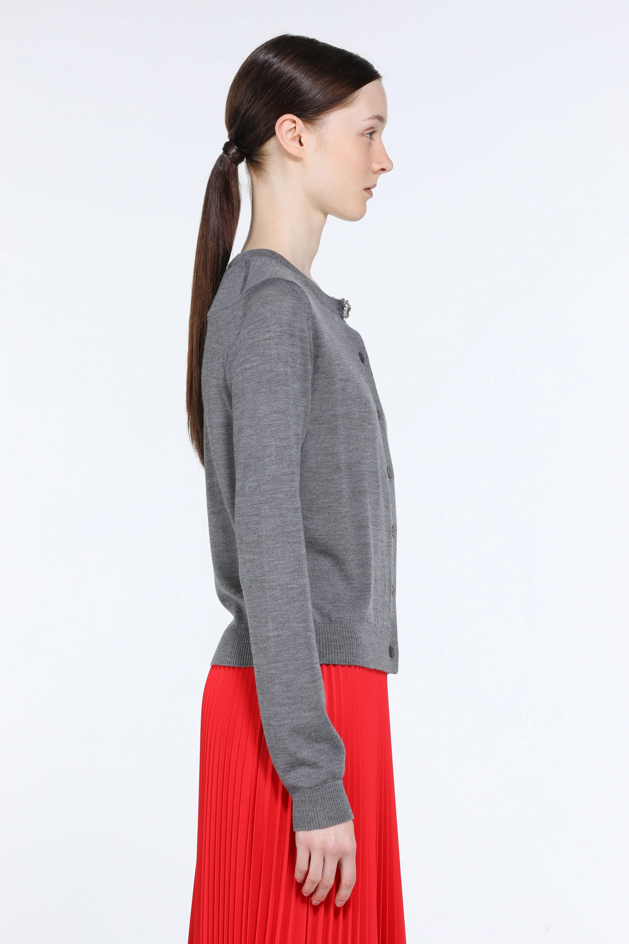 Cardigan con bottoni gioiello - Image 3