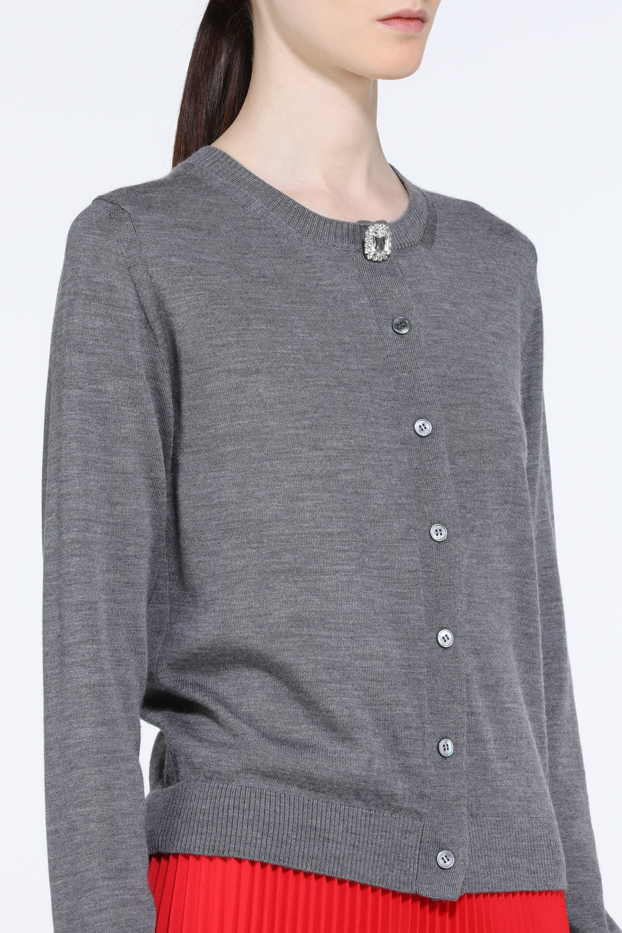 Cardigan con bottoni gioiello - Image 5
