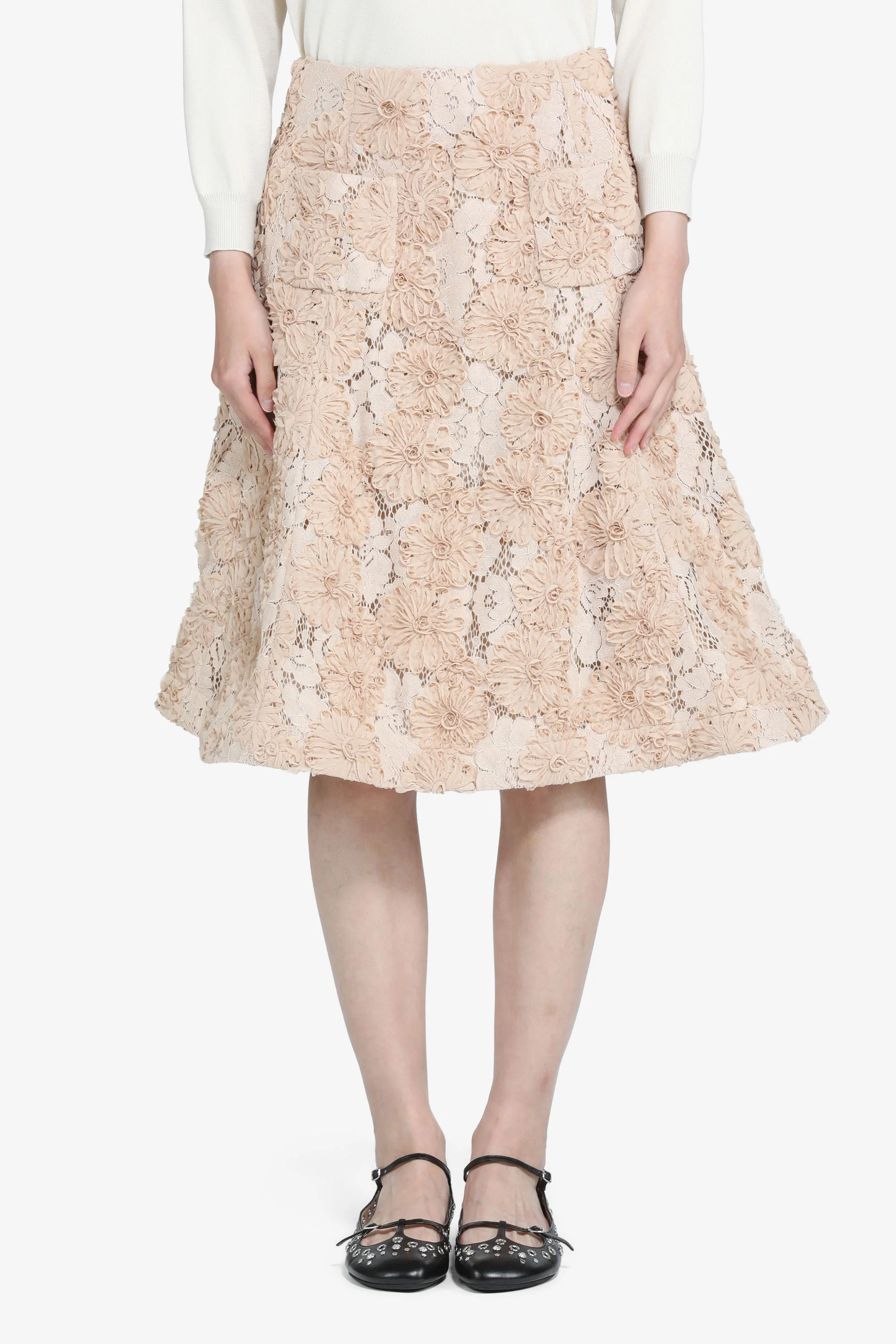 Gonna al ginocchio in pizzo - Image 2