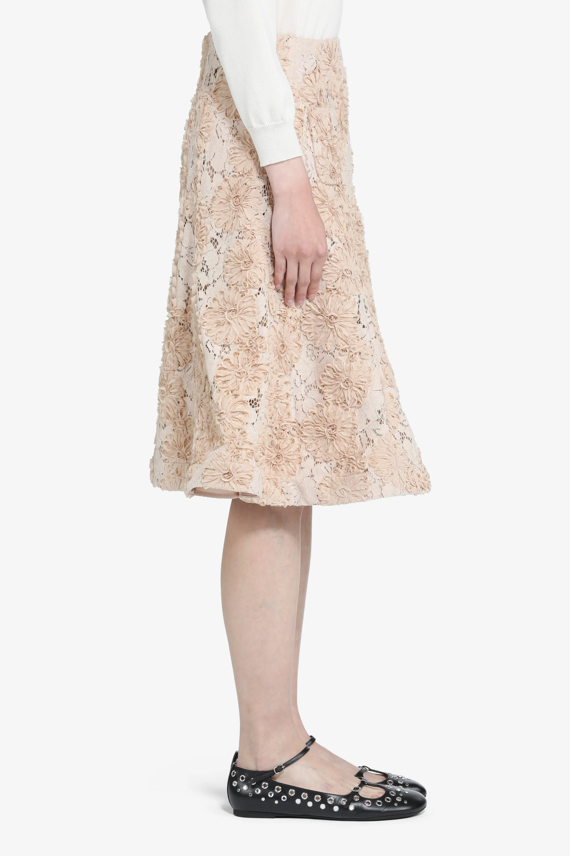 Gonna al ginocchio in pizzo - Image 4