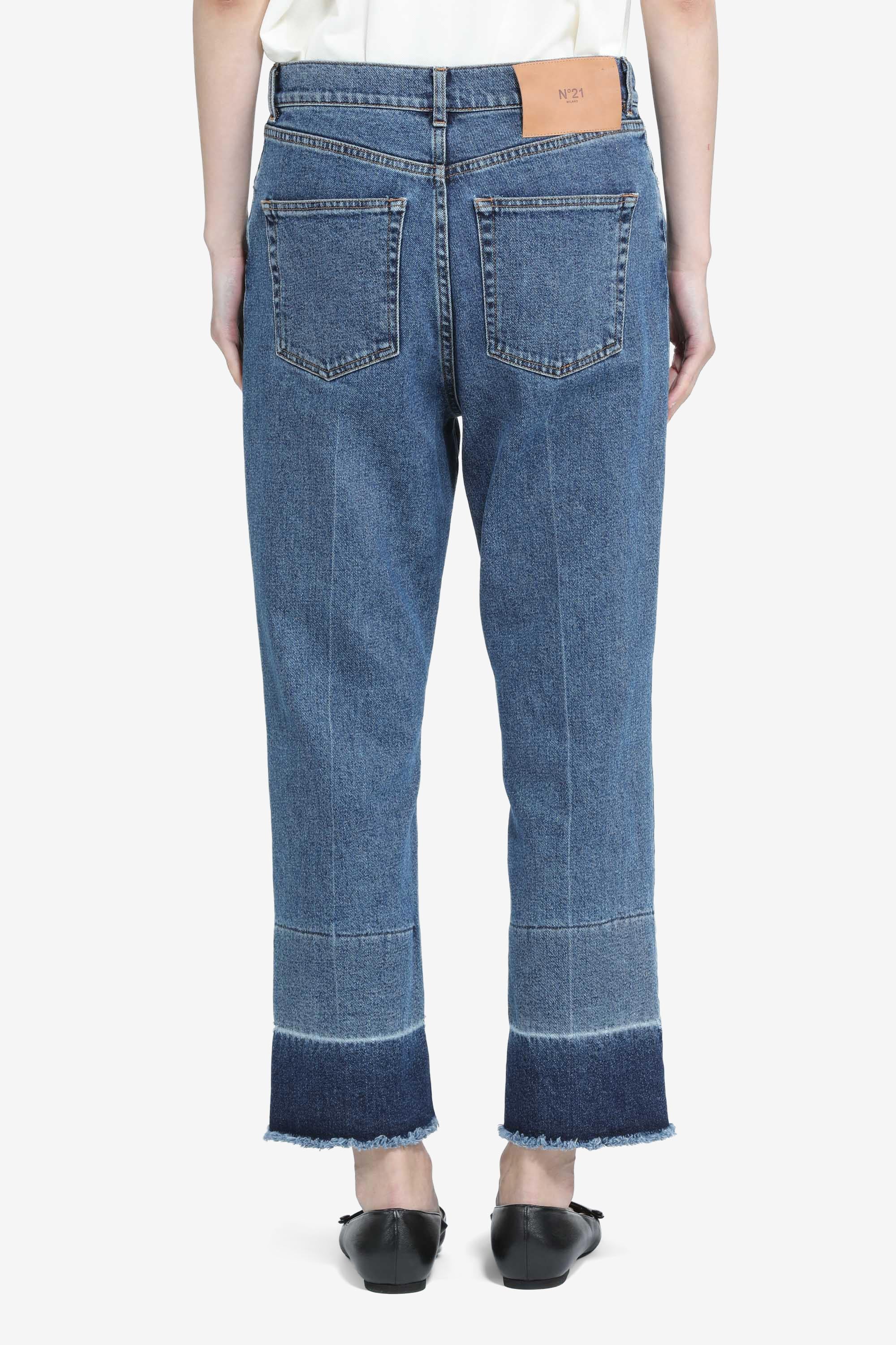Jeans con bordo a contrasto - Image 3
