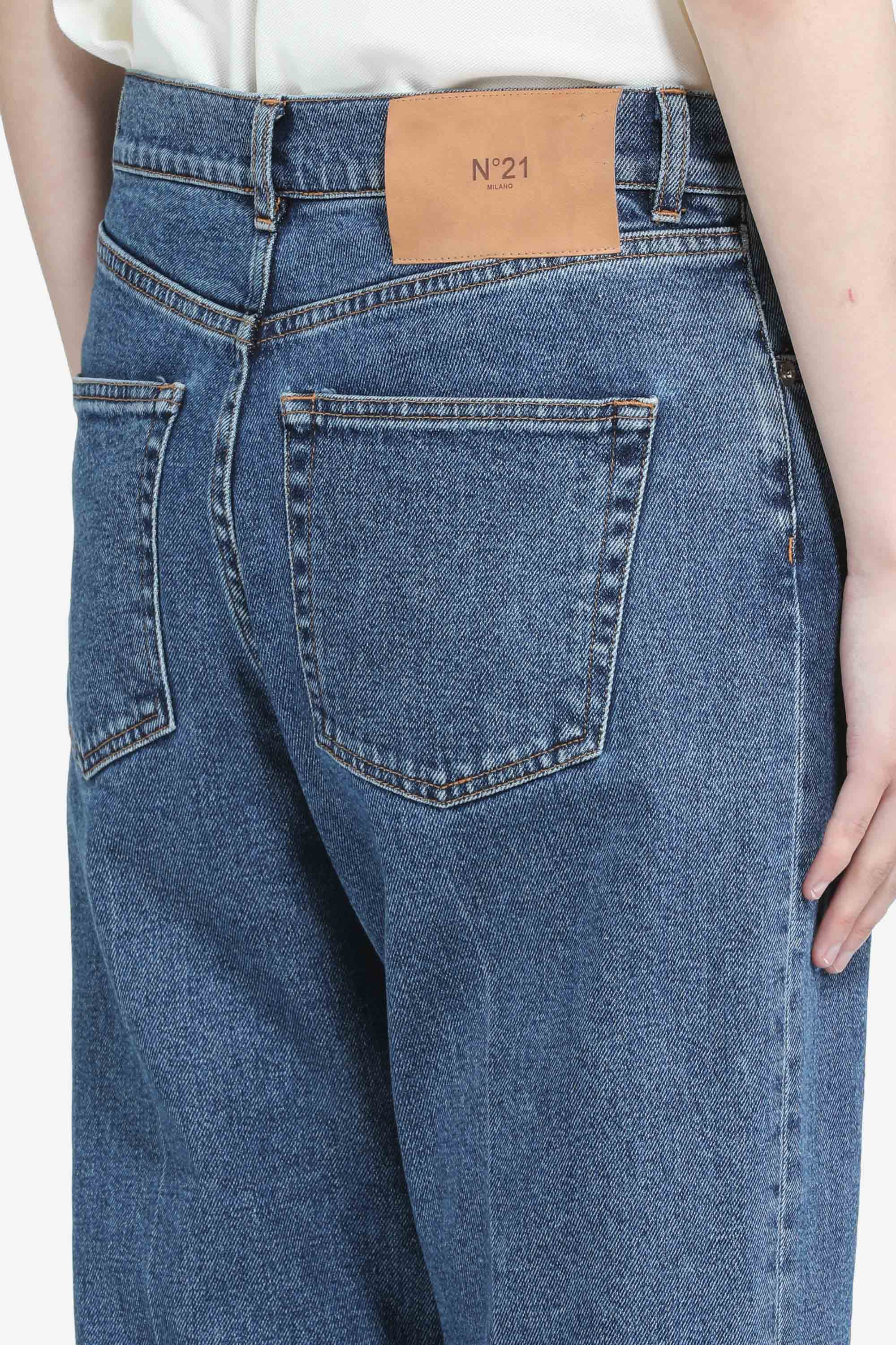Jeans con bordo a contrasto - Image 5