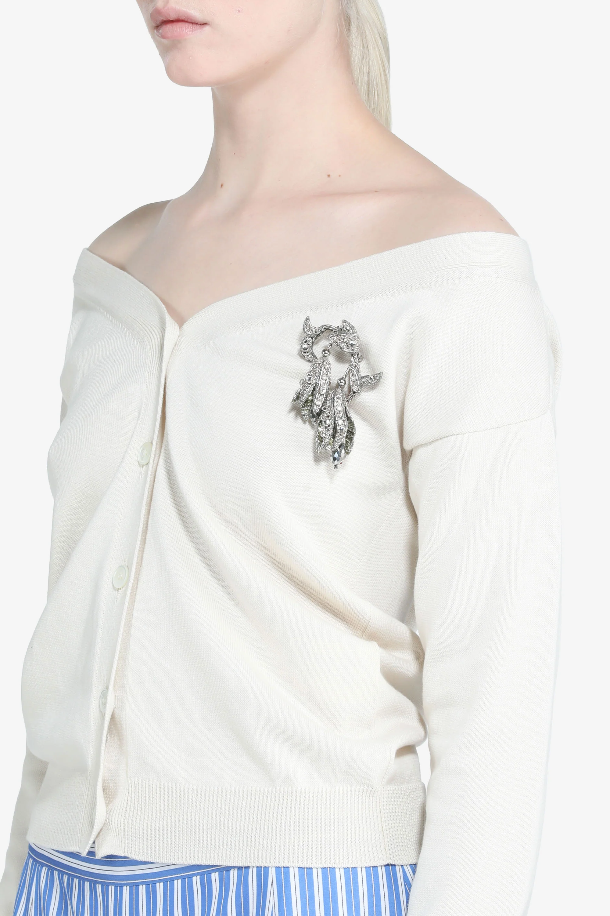 Maglia cardigan con maniche lunghe - Image 5