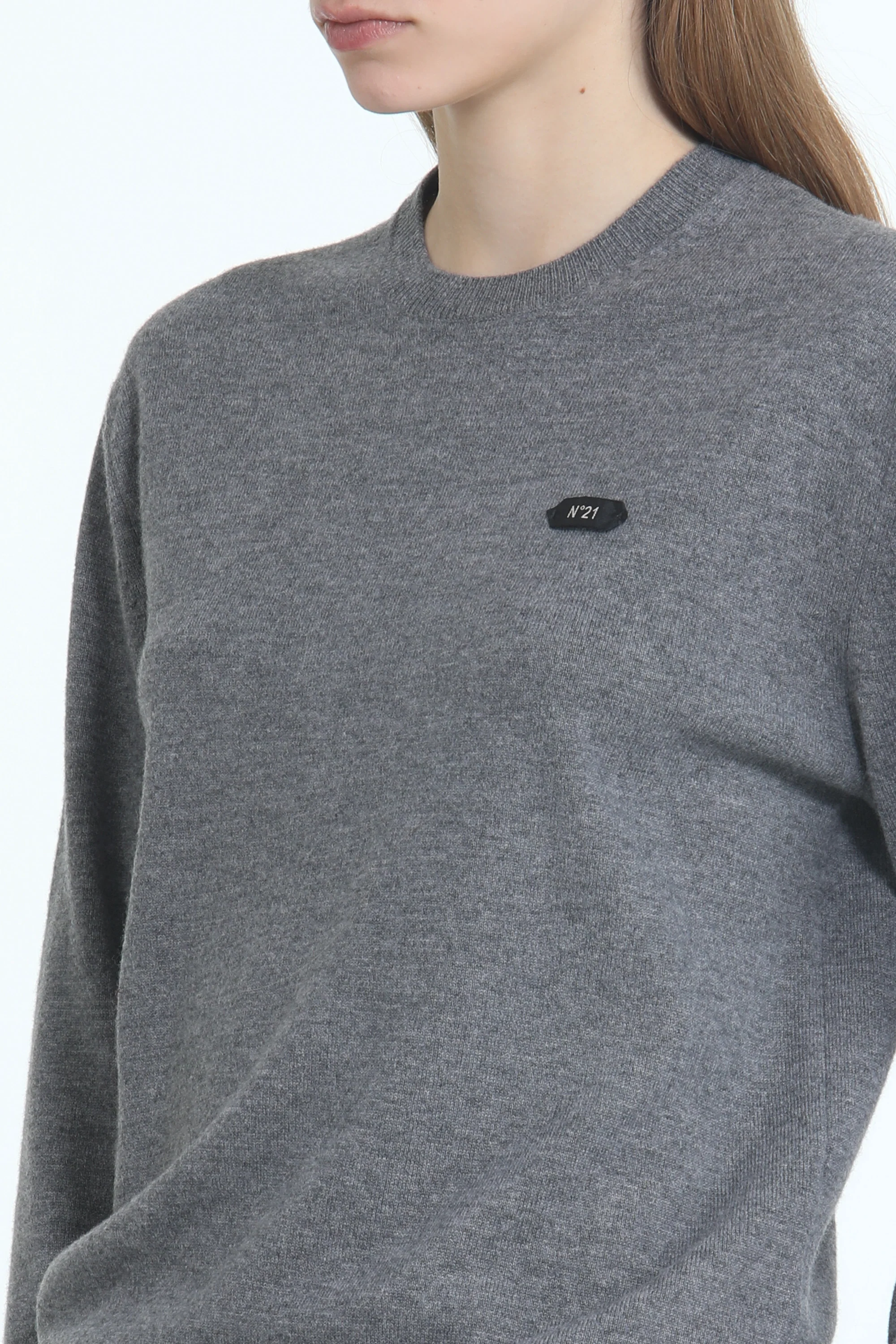 Maglia girocollo con logo - Image 5