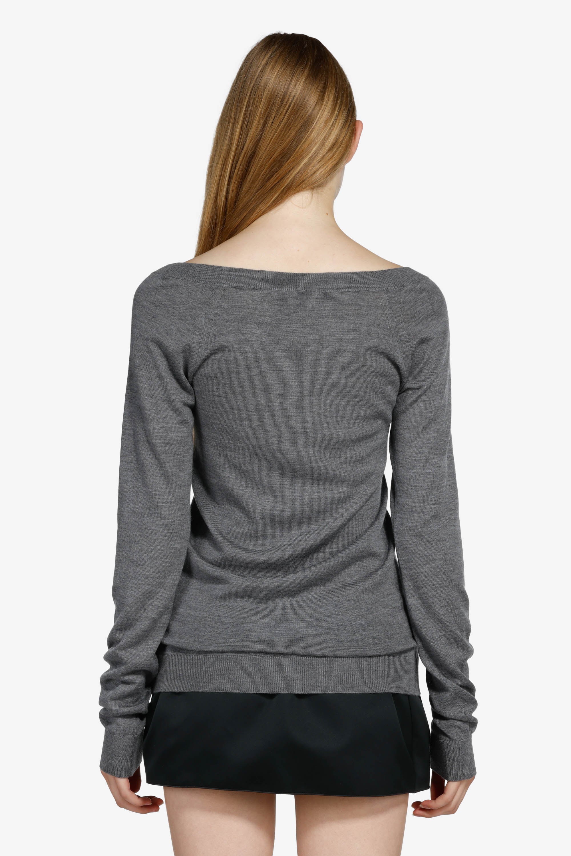 Maglia scollo a barchetta - Image 3