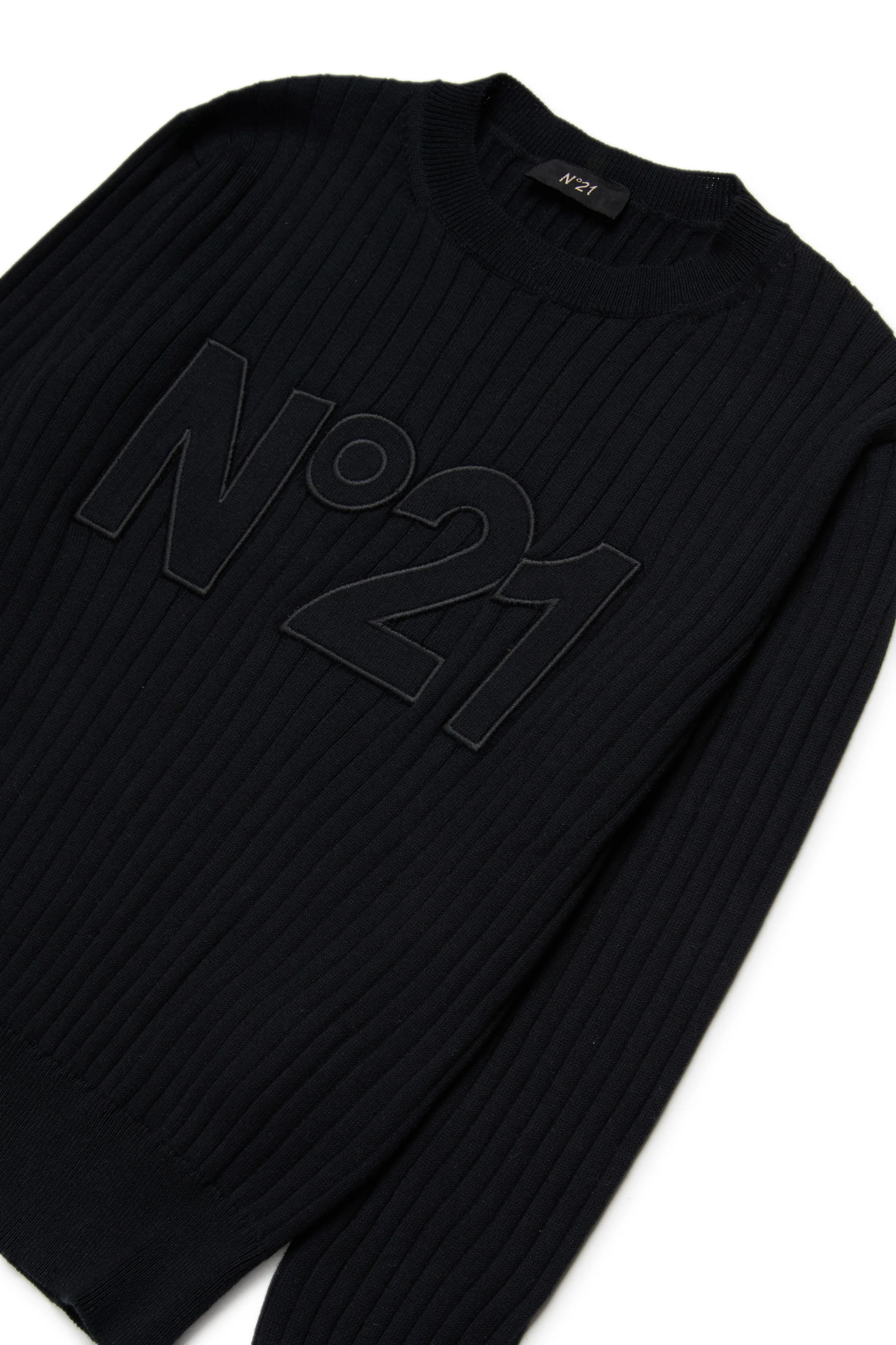 Maglione girocollo con logo - Image 3