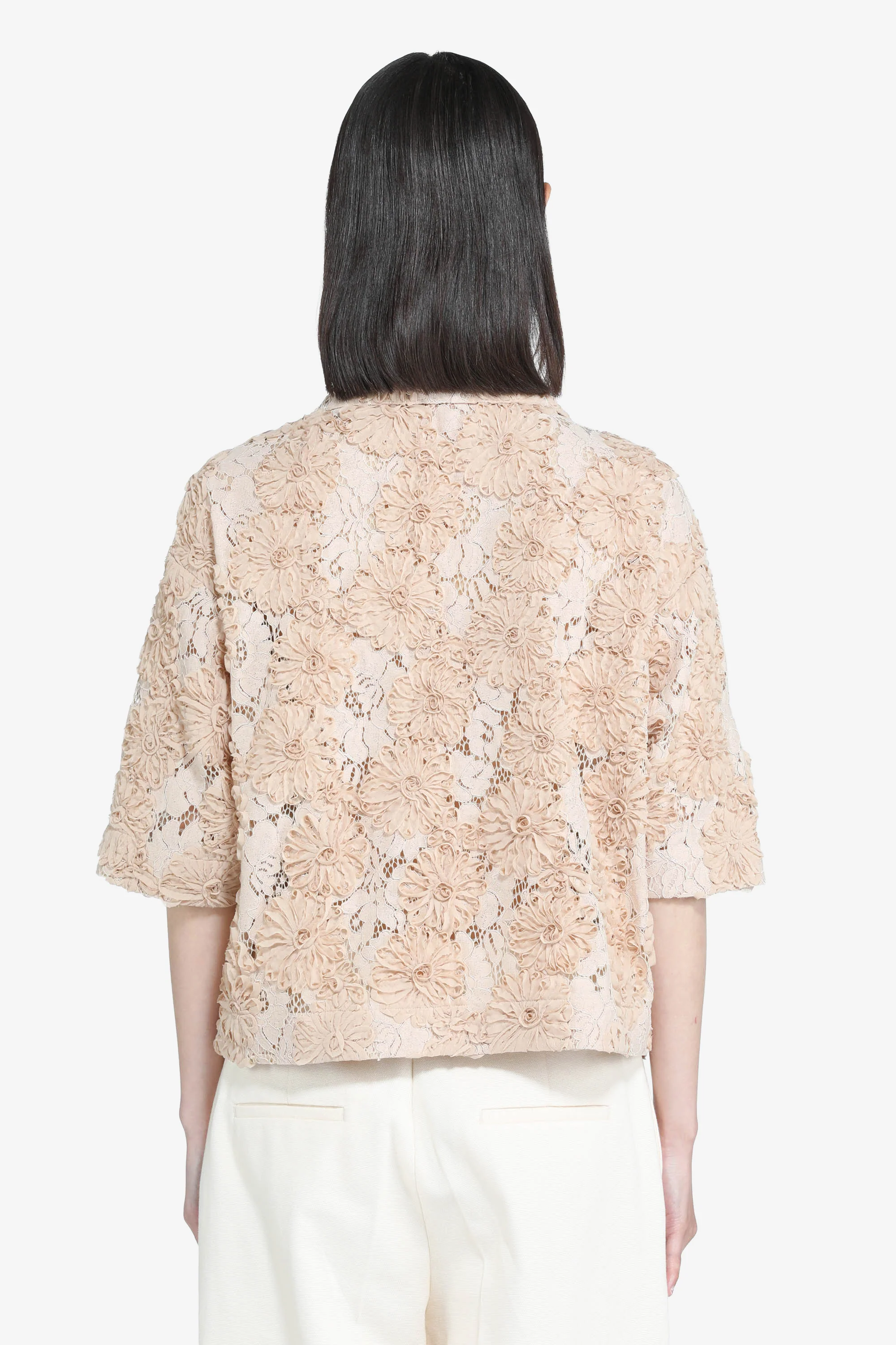 Polo boxy in pizzo - Image 3
