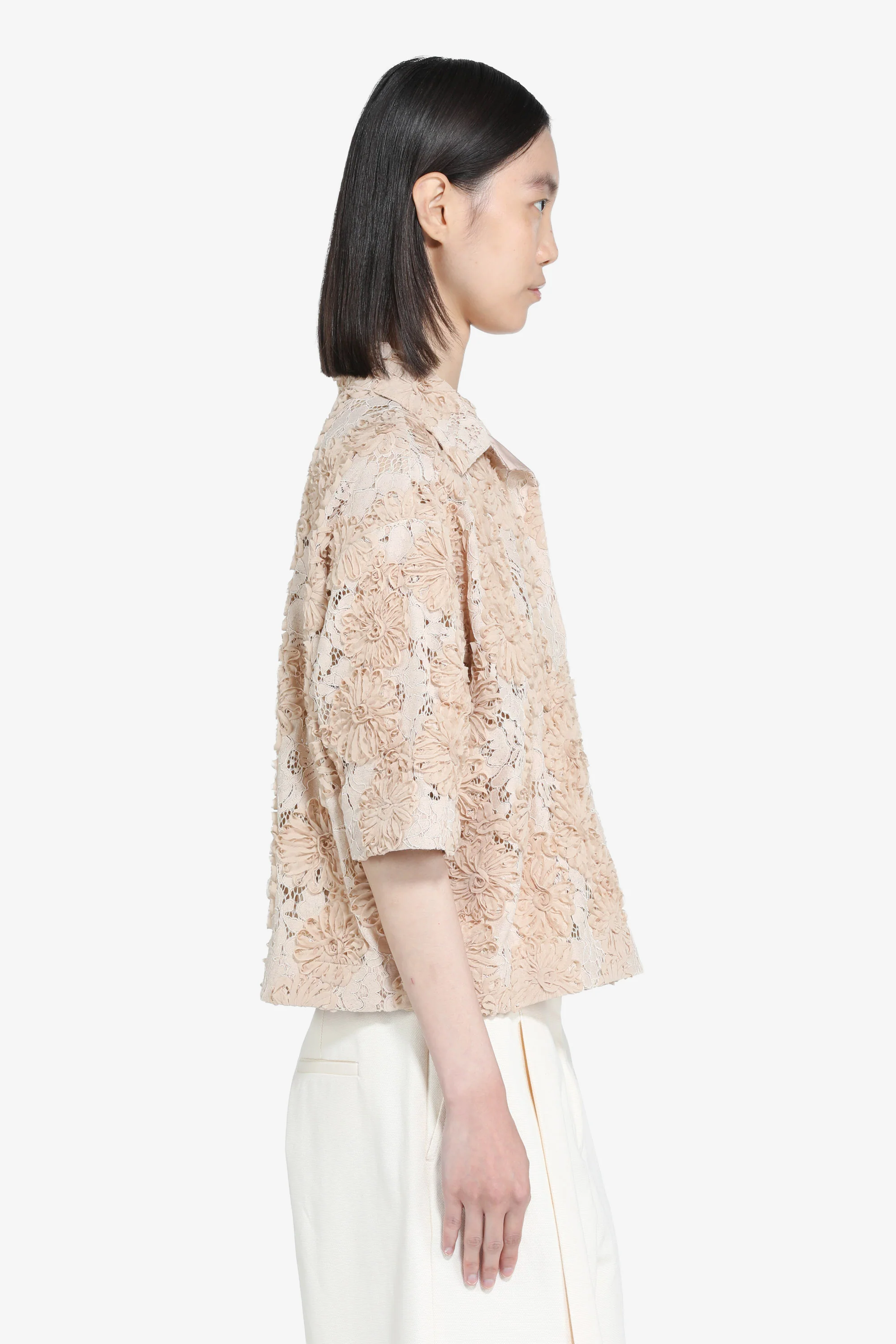 Polo boxy in pizzo - Image 4