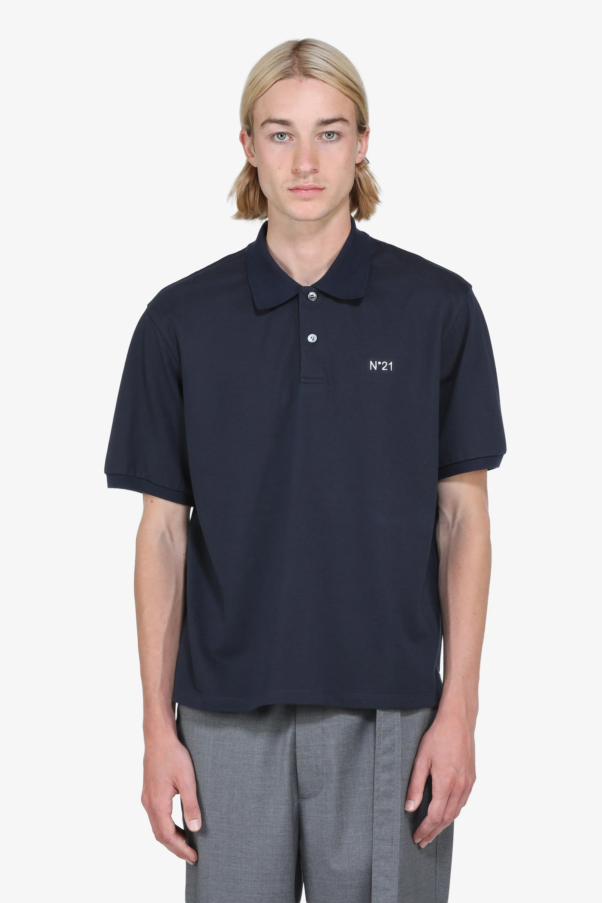 Polo maniche corte con logo