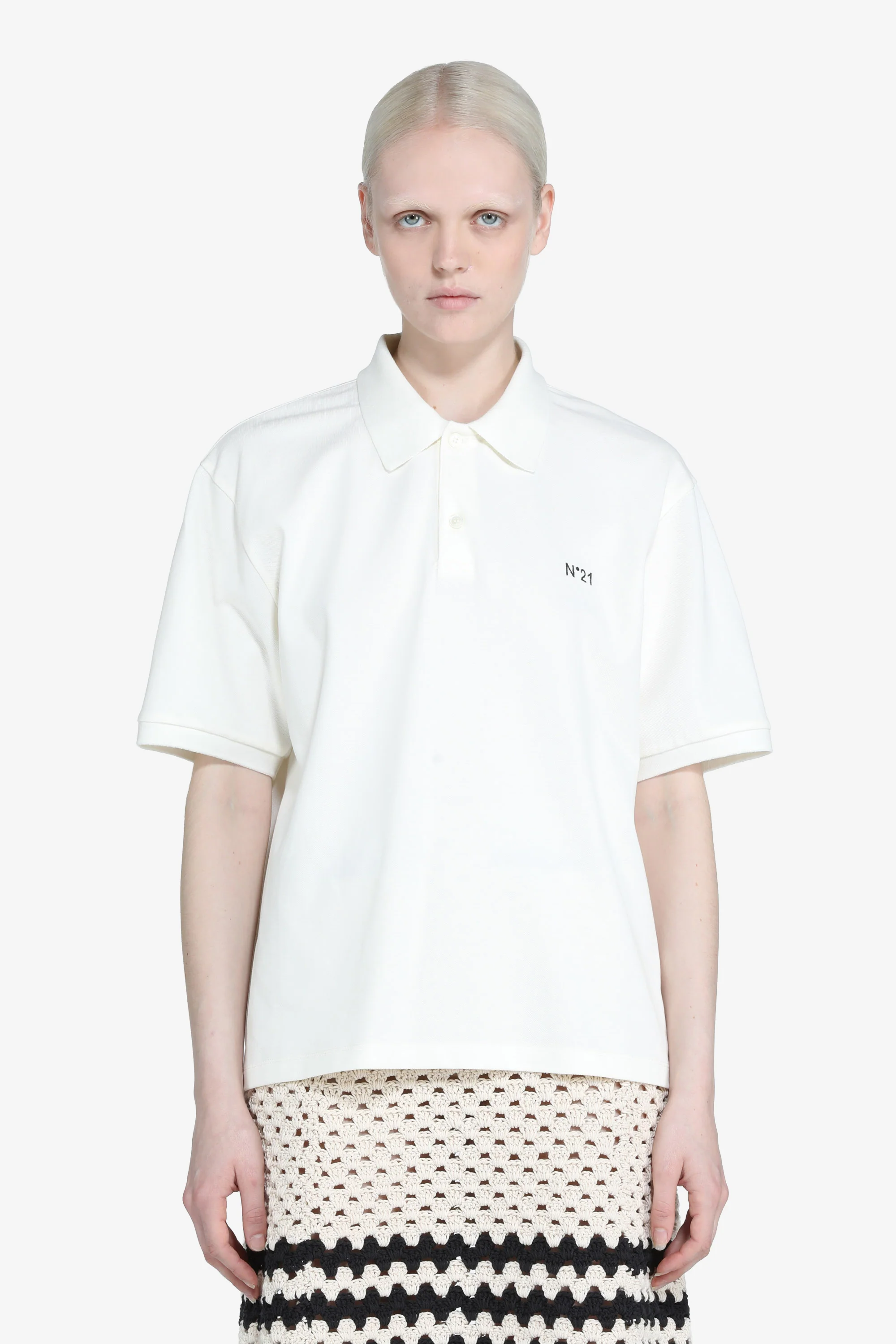 Polo maniche corte con logo