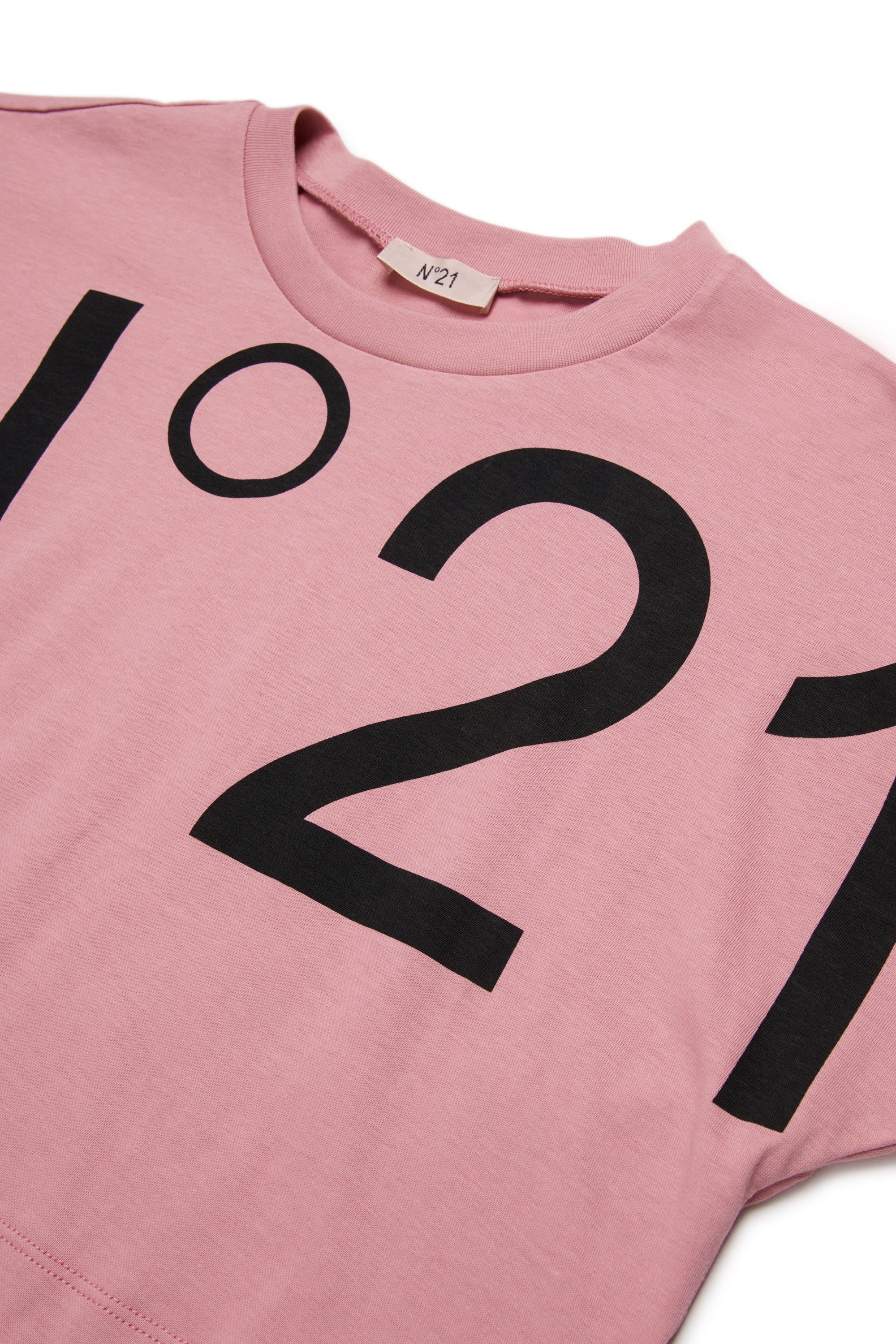 T-Shirt con logo cropped - Image 3