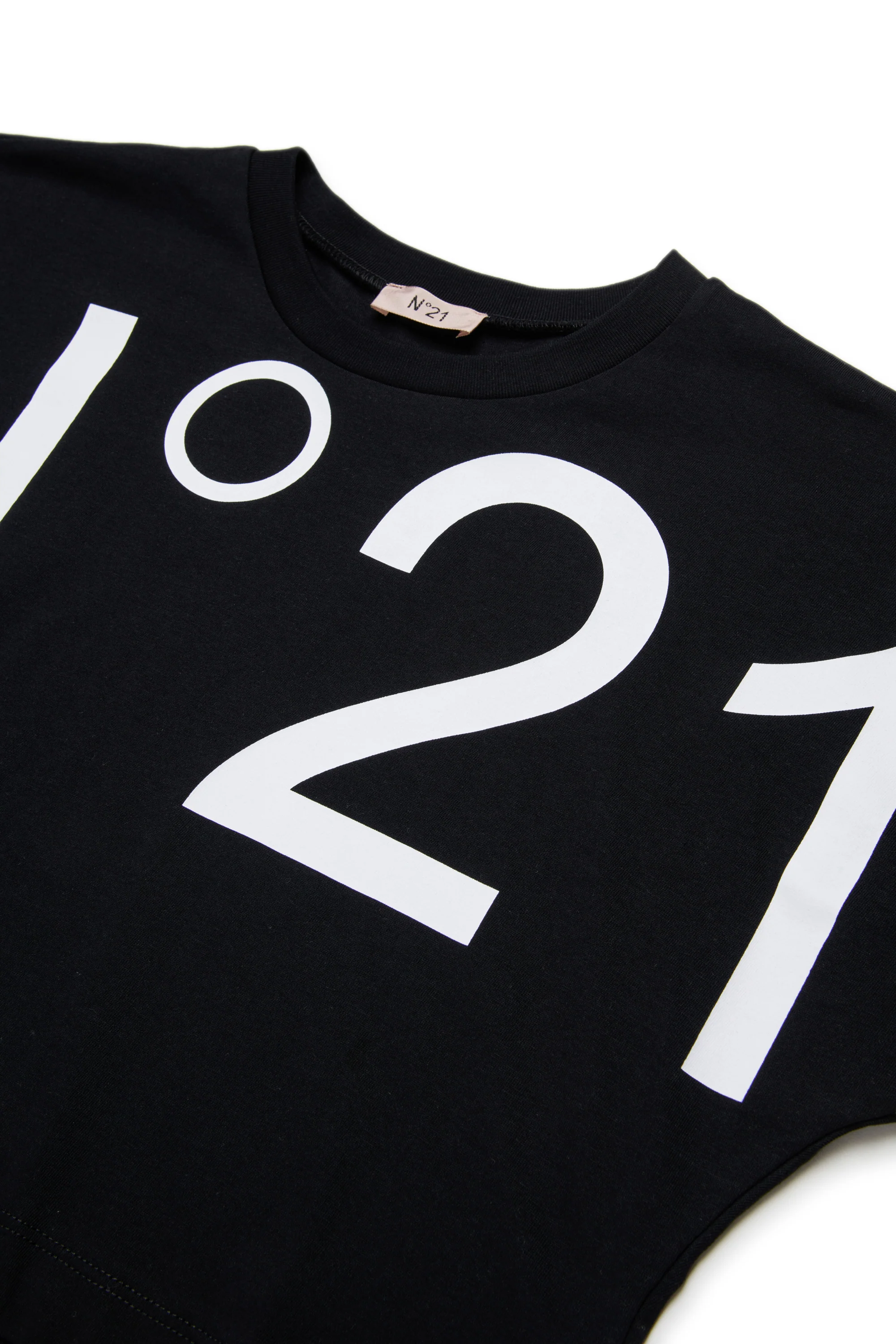 T-Shirt con logo cropped - Image 3