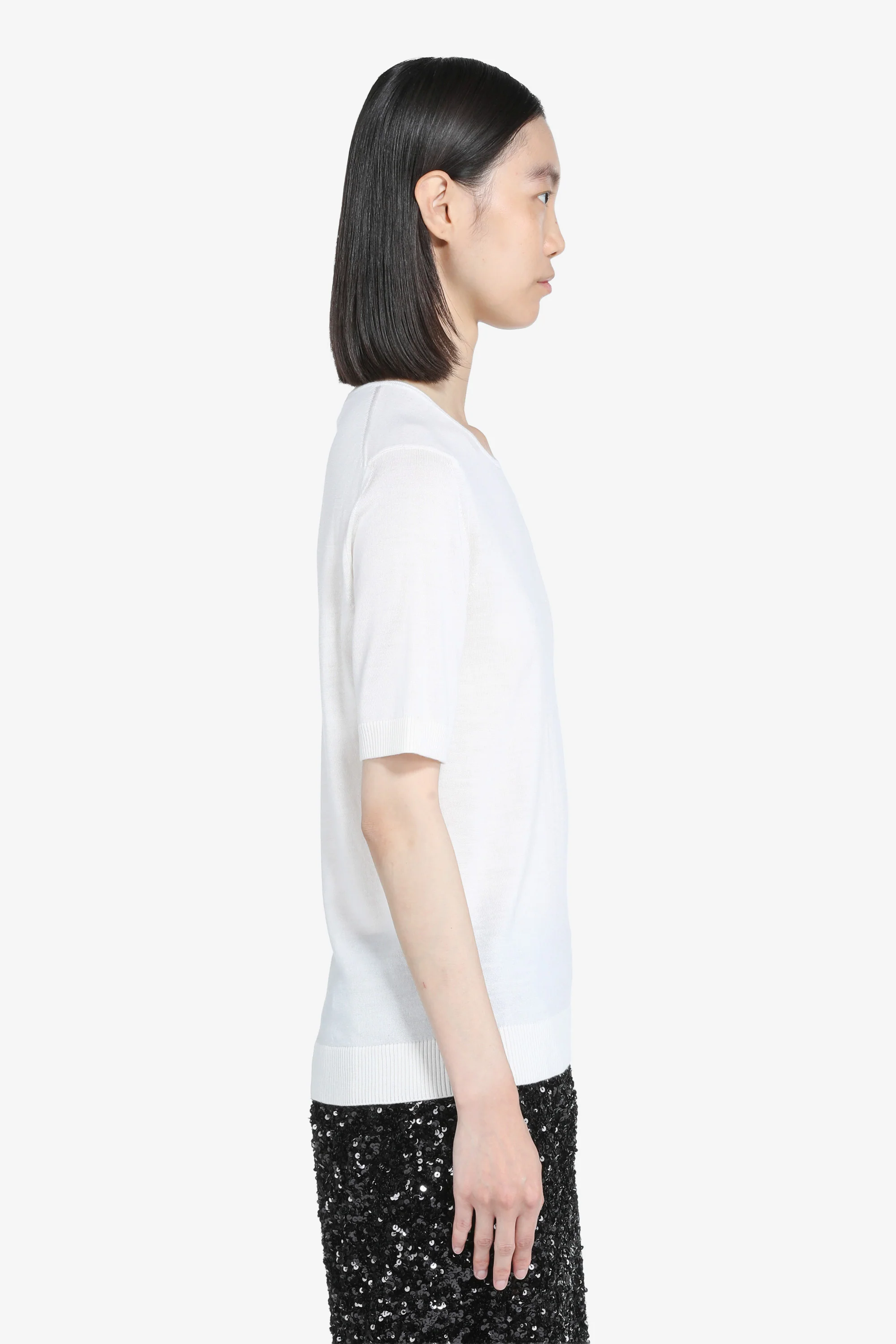 T-shirt in maglia - Image 4
