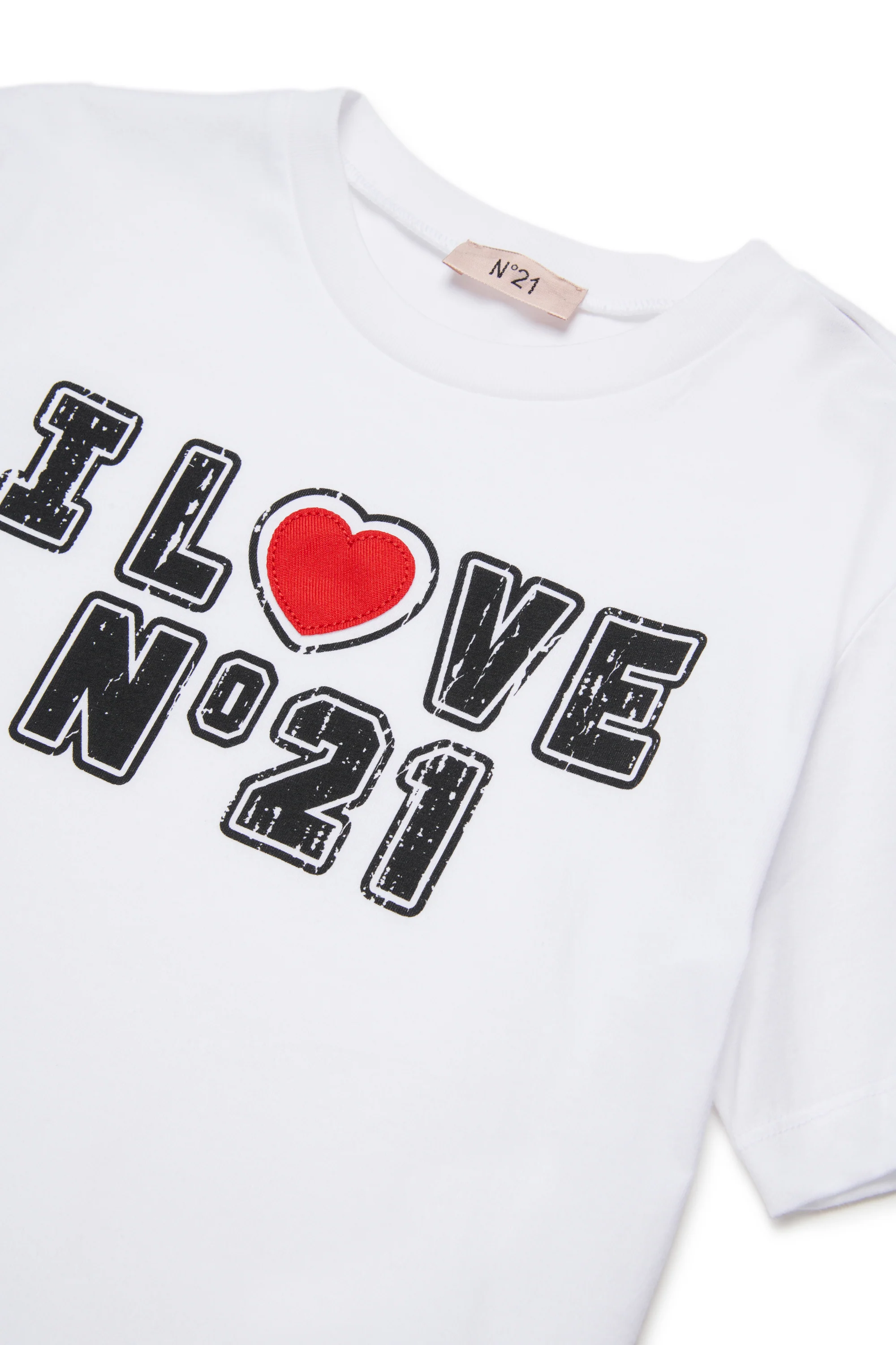 T-Shirt maniche corte "I love N°21" - Image 3