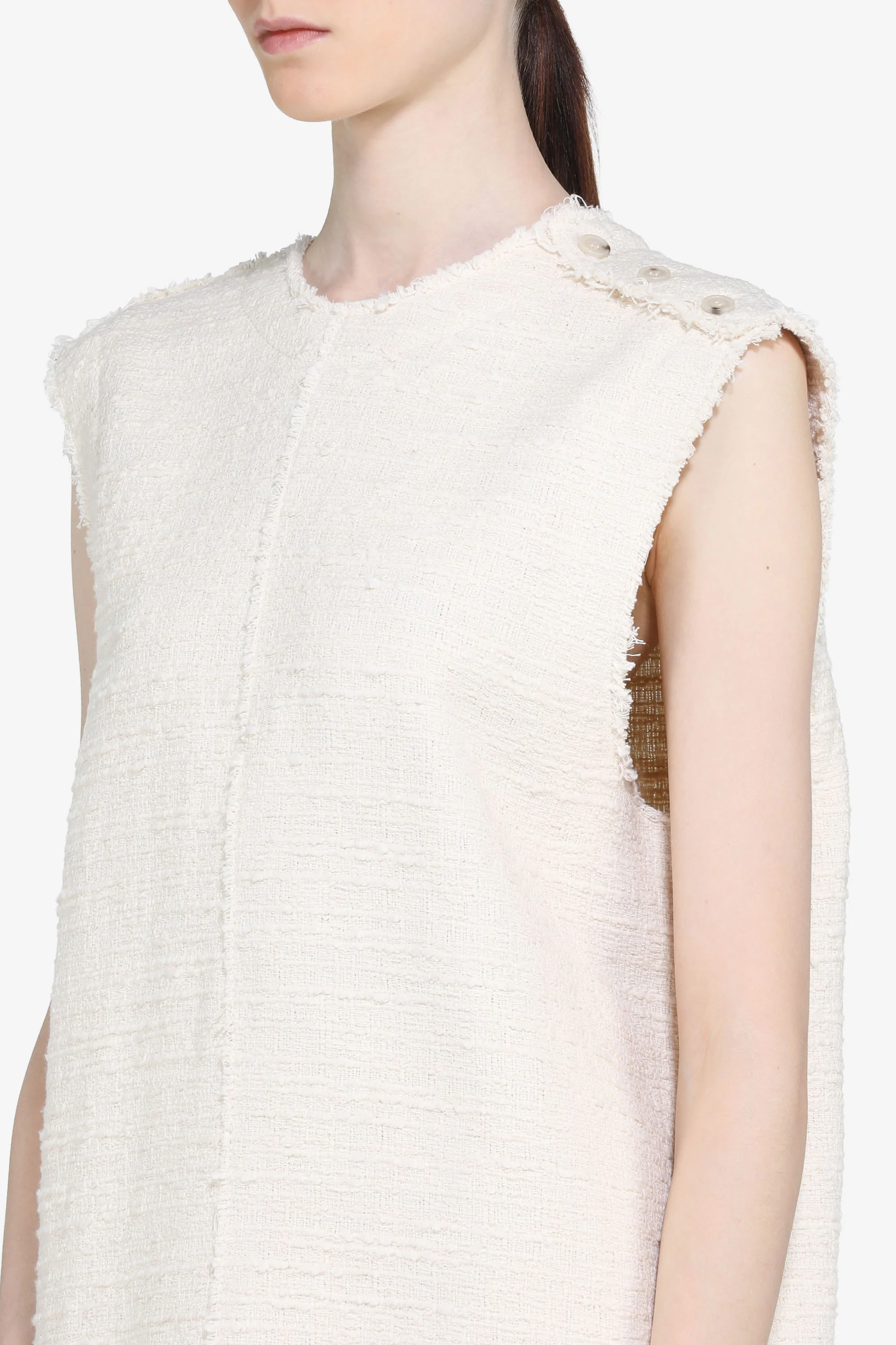 Top in tessuto bouclé - Image 5